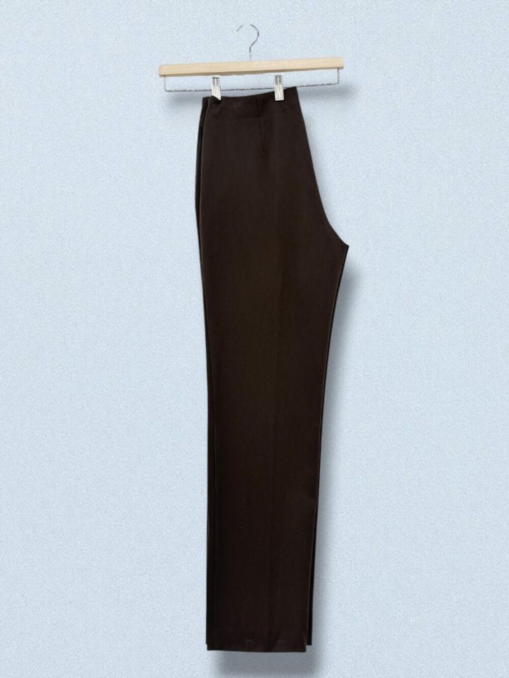 Talbots Brown Heritage Cut Straight Leg Professional Dress Pants 8 - Picture 5 of 6